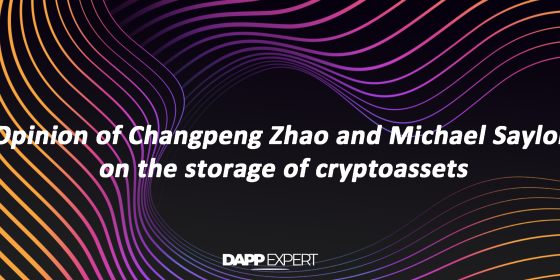 Changpeng Zhao and Michael Saylor urged users to store crypto assets in their own wallets Changpeng Zhao and Michael Saylor urged users to store crypto assets in their own wallets