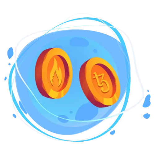 FlameDeFi logo