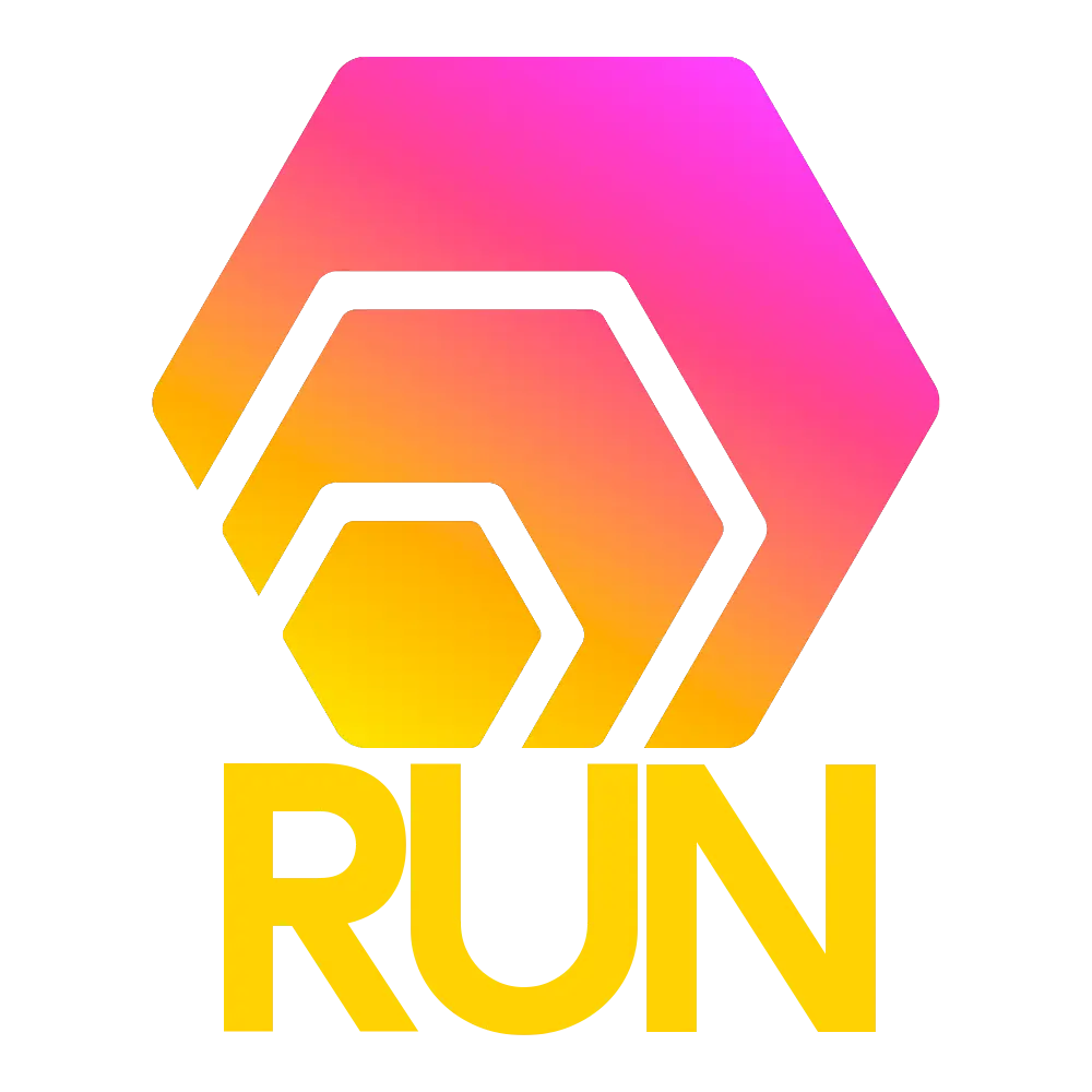 HEXRun - Multiply your HEX logo