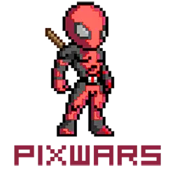 Pixel Wars logo