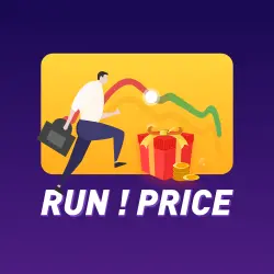 RUN!PRICE logo