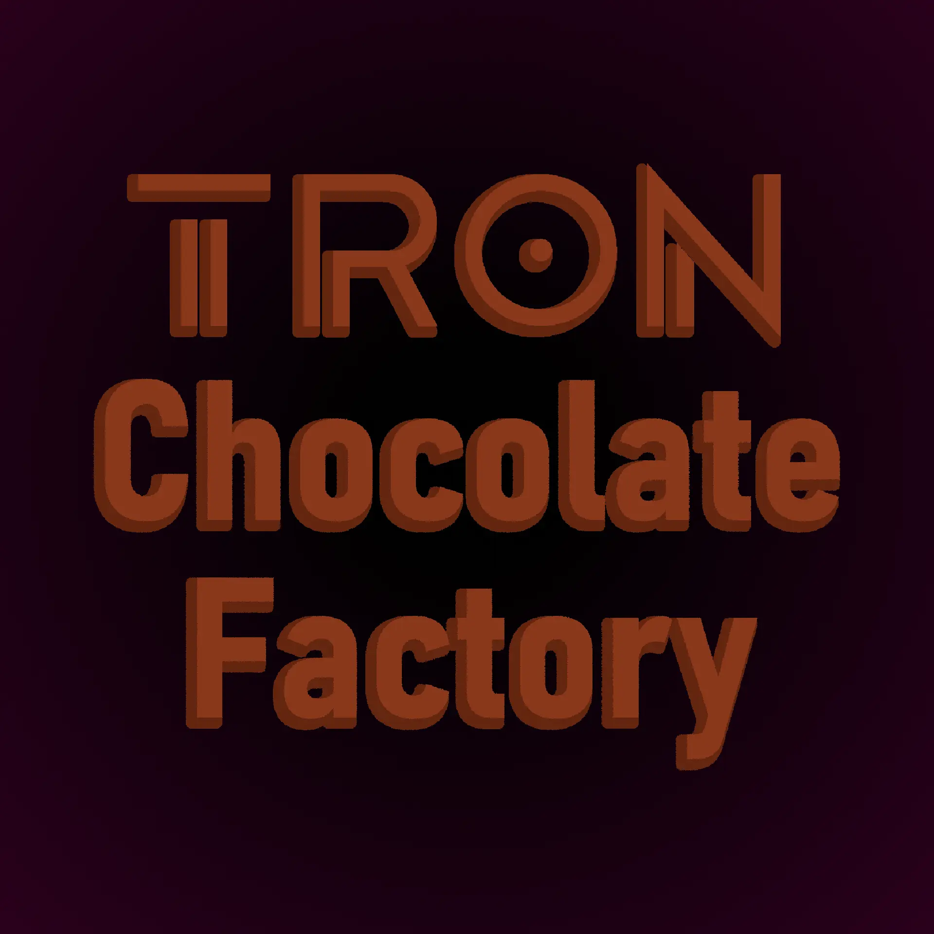 Tron Chocolate Factory logo