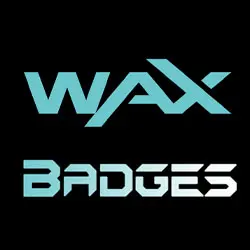 WAXBadges logo