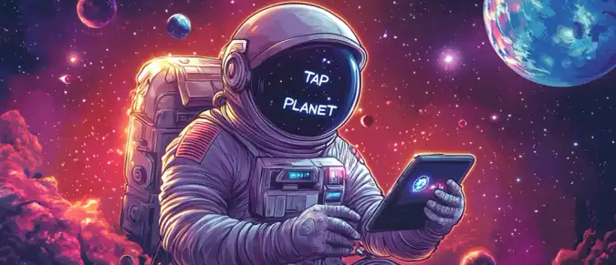 TAP PLANET — Обзор криптоигры в Telegram с NFT, токенами и космическими миссиями