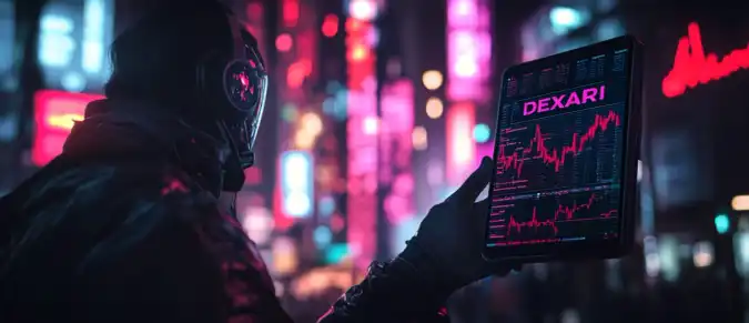 Dexari — a mobile DEX on Hyperliquid with up to 50x leverage and a self-custodial wallet