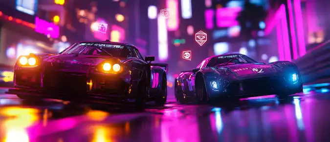 Nitro Nation World Tour — mobile blockchain racing game with NFT and MYTH token