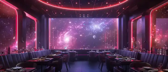 CafeCosmos: Ваш космический ресторан будущего CafeCosmos: Ваш космический ресторан будущего