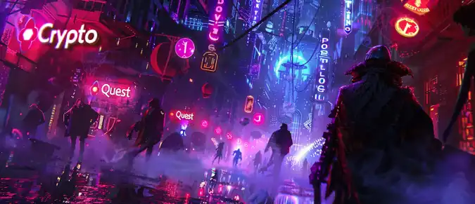 Crypto Quest — A Decentralized Blockchain Game with NFT Economy and Play-to-Earn System