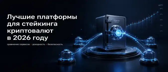 Лучшие платформы для стейкинга криптовалют в 2026 году: сравнение сервисов, доходность и безопасность Лучшие платформы для стейкинга криптовалют в 2026 году: сравнение сервисов, доходность и безопасность