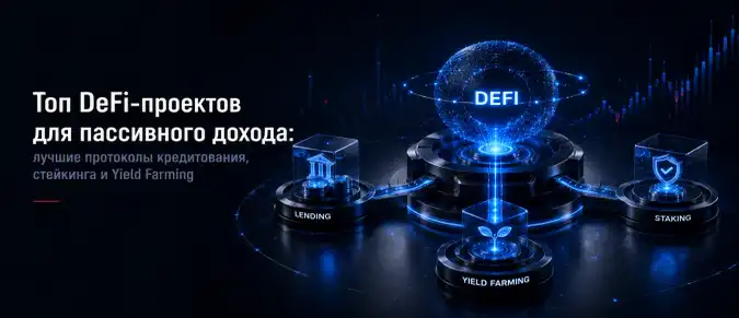 Топ DeFi-проектов для пассивного дохода: лучшие протоколы кредитования, стейкинга и Yield Farming Топ DeFi-проектов для пассивного дохода: лучшие протоколы кредитования, стейкинга и Yield Farming