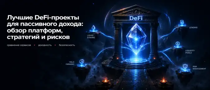 Топ DeFi-проектов для получения пассивного дохода: кредитование, стейкинг и предоставление ликвидности