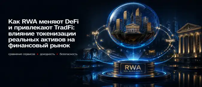 RWA в DeFi: как токенизация реальных активов объединяет традиционные и децентрализованные финансы RWA в DeFi: как токенизация реальных активов объединяет традиционные и децентрализованные финансы