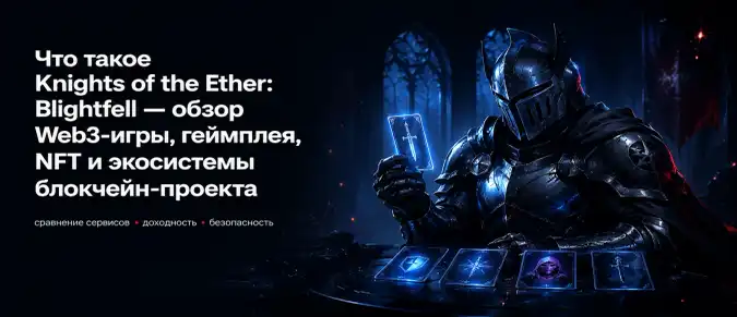 Knights of the Ether: Blightfell — особенности блокчейн-игры, игровые механики, NFT и экосистема Web3