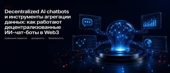 Decentralized AI chatbots: обзор технологий, агрегации данных и применения искусственного интеллекта в блокчейне