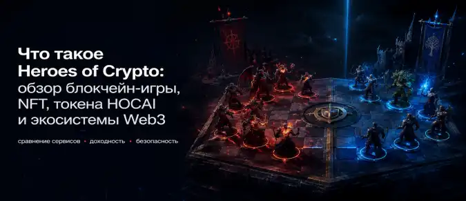 Heroes of Crypto: обзор игры, токена HOCAI, NFT, геймплея и возможностей Web3