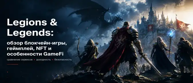 Что такое Legions & Legends: как работает Web3 RPG с NFT и элементами GameFi
