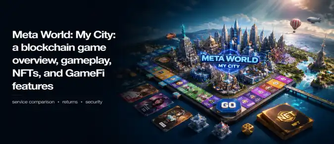 What Is Meta World: My City? Exploring Gameplay, NFTs, Web3 Economy, and Virtual Real Estate