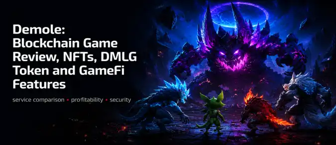 What Is Demole? Gameplay, NFT Characters, DMLG Token and the Web3 Gaming Economy Explained