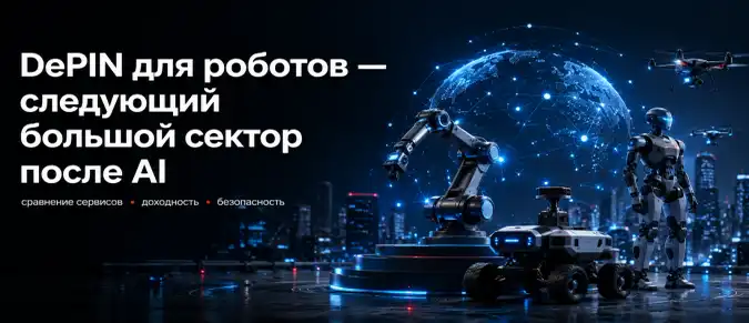 Что такое DePIN для роботов: как AI, Web3 и блокчейн создают новую децентрализованную инфраструктуру Что такое DePIN для роботов: как AI, Web3 и блокчейн создают новую децентрализованную инфраструктуру