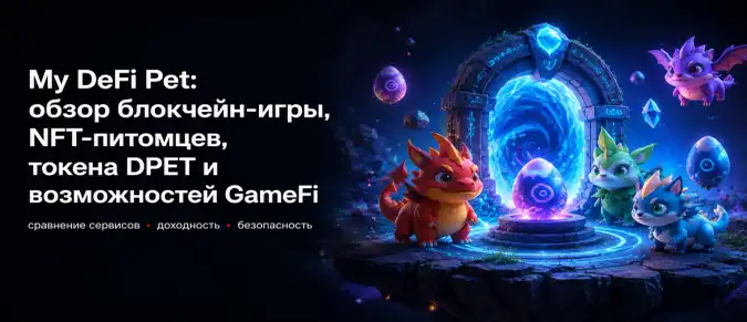 Что такое My DeFi Pet: как работает NFT-игра, токен DPET, разведение питомцев и экономика GameFi