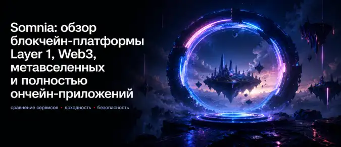 Что такое Somnia: Layer 1 для Web3-игр, метавселенных, EVM и полностью ончейн-инфраструктуры Что такое Somnia: Layer 1 для Web3-игр, метавселенных, EVM и полностью ончейн-инфраструктуры