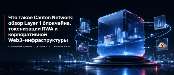 Canton Network — обзор корпоративного блокчейна, Daml, Canton Coin и инфраструктуры для токенизации активов