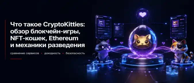 CryptoKitties — обзор NFT-игры, цифровых кошек, ERC-721 и экосистемы Ethereum CryptoKitties — обзор NFT-игры, цифровых кошек, ERC-721 и экосистемы Ethereum