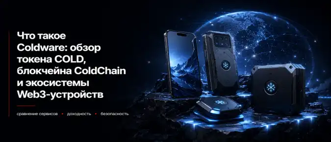 Coldware (COLD) — анализ Layer 1 сети, Web3-смартфона Larna 2400 и инфраструктуры ColdChain Coldware (COLD) — анализ Layer 1 сети, Web3-смартфона Larna 2400 и инфраструктуры ColdChain