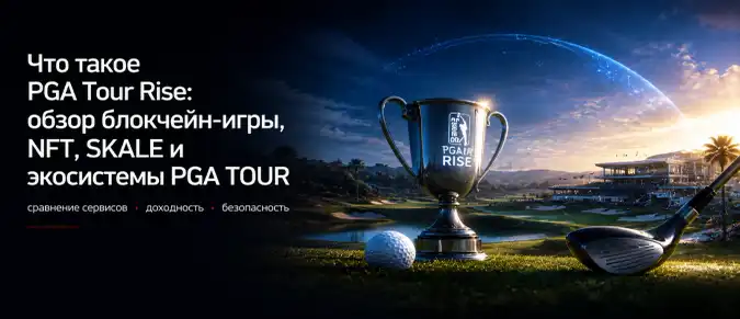 PGA Tour Rise — как работает мобильная Web3-игра с NFT и лицензией PGA TOUR PGA Tour Rise — как работает мобильная Web3-игра с NFT и лицензией PGA TOUR