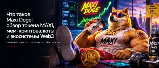 Maxi Doge (MAXI) — как работает мем-токен, стейкинг и сообщество проекта