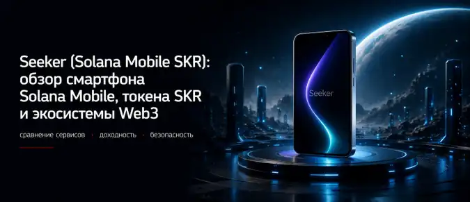 Что такое Seeker и SKR: как работает смартфон Solana Mobile, Seed Vault и dApp Store