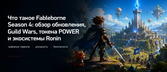 Fableborne Season 4 — новые герои, гильдии, POWER и развитие мобильной Web3-игры на Ronin