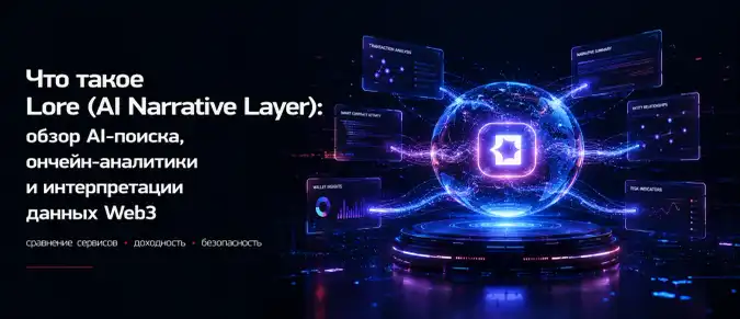 Lore: как AI Narrative Layer превращает блокчейн-данные в понятные инсайты для пользователей Web3 Lore: как AI Narrative Layer превращает блокчейн-данные в понятные инсайты для пользователей Web3