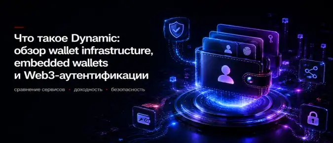 Что такое Dynamic: обзор wallet infrastructure, embedded wallets и Web3-аутентификации