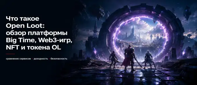 Open Loot и Big Time: как работает Web3-платформа для игр, NFT и цифровых активов