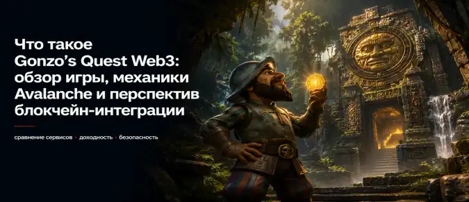 Gonzo’s Quest и Web3: как классическая игровая франшиза может использовать NFT и блокчейн Gonzo’s Quest и Web3: как классическая игровая франшиза может использовать NFT и блокчейн