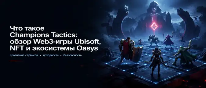 Champions Tactics от Ubisoft: как работали NFT-персонажи, Forge, PvP и блокчейн-модель игры