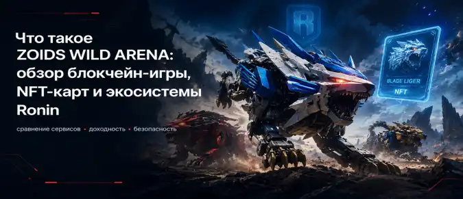 ZOIDS WILD ARENA — Web3 TCG, NFT, PvP и переход с Polygon на Ronin ZOIDS WILD ARENA — Web3 TCG, NFT, PvP и переход с Polygon на Ronin