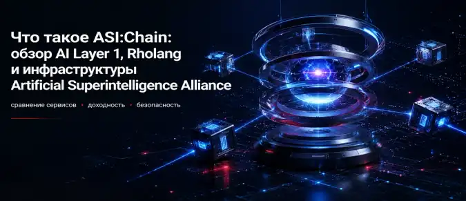 ASI:Chain и децентрализованный AI: как работает Layer 1 для автономных агентов и Web3-приложений