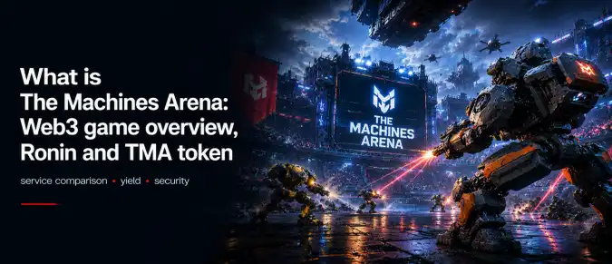 The Machines Arena — Gameplay, Digital Collectibles, TMA Token, and Ronin Ecosystem