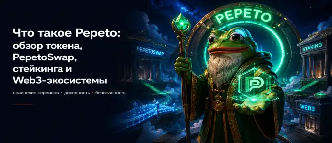 Pepeto ($PEPETO): как работают Swap, Bridge, токеномика и стейкинг Pepeto ($PEPETO): как работают Swap, Bridge, токеномика и стейкинг