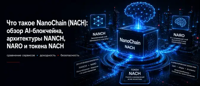 NanoChain (NACH): как работает AI Layer 1, двухуровневая архитектура и экосистема проекта NanoChain (NACH): как работает AI Layer 1, двухуровневая архитектура и экосистема проекта