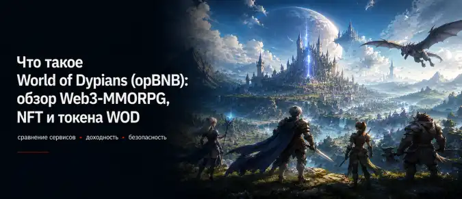 World of Dypians на opBNB — геймплей, NFT, токен WOD и экономика Web3-игры World of Dypians на opBNB — геймплей, NFT, токен WOD и экономика Web3-игры