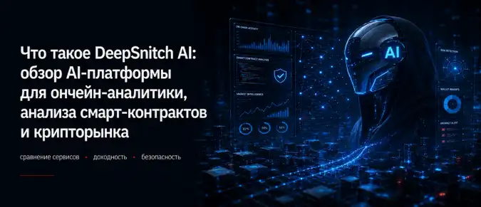 DeepSnitch AI: как работает платформа для анализа блокчейн-данных, AI-агентов и токена DSNT DeepSnitch AI: как работает платформа для анализа блокчейн-данных, AI-агентов и токена DSNT