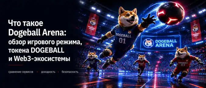 Dogeball Arena: как работает игровой режим, экономика токена DOGEBALL и блокчейн-инфраструктура проекта