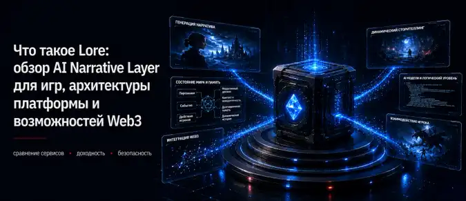 Lore (AI Narrative Layer): как искусственный интеллект меняет игровые миры и экосистемы Web3 Lore (AI Narrative Layer): как искусственный интеллект меняет игровые миры и экосистемы Web3