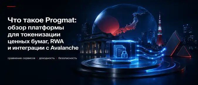 Progmat (Япония): как работает платформа токенизации ценных бумаг, Security Tokens и блокчейн Avalanche