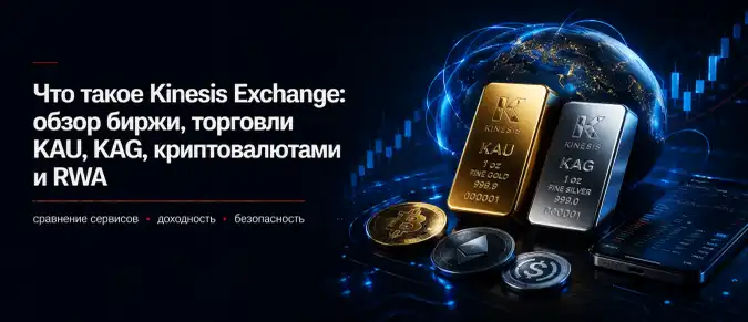 Kinesis Exchange — торговля токенизированным золотом, серебром и криптовалютами