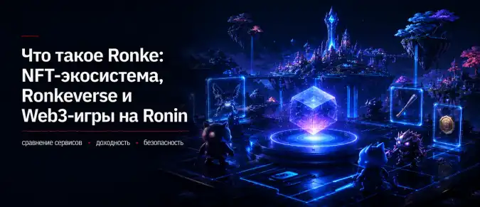 Ronke и Ronkeverse — обзор NFT, токена RONKE и игровой экосистемы Ronin