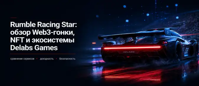 Rumble Racing Star — геймплей, NFT, Arbitrum и Web3-механики игры